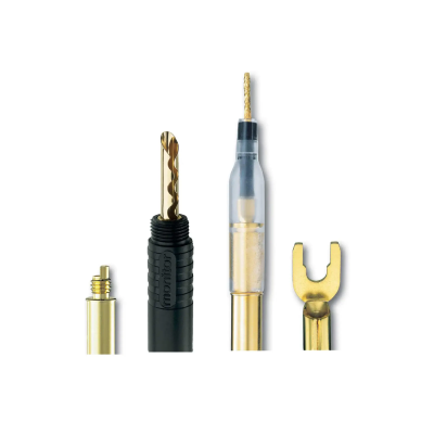 德國 inakustik|Referenz Screw Type 高階可更換式喇叭線轉接頭