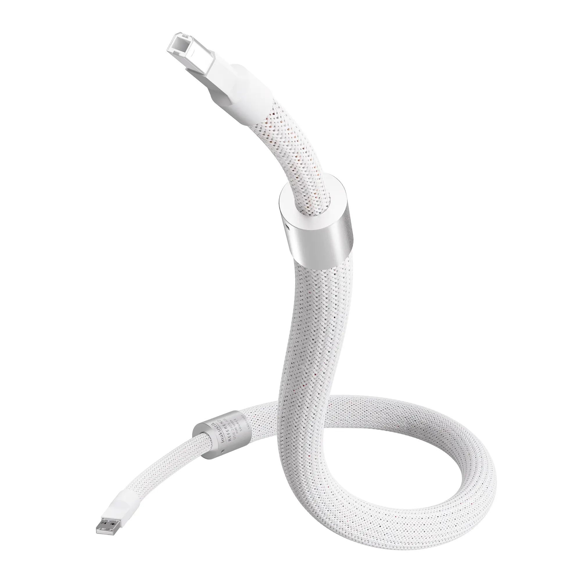 德國 inakustik|USB-2405 AIR Pure Silver A–B 高階純銀 USB 訊號線:圖片 2